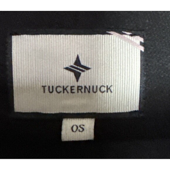 Tuckernuck One Size Black Leather Trim Funnel Neck Piper Poncho - Picture 6 of 11